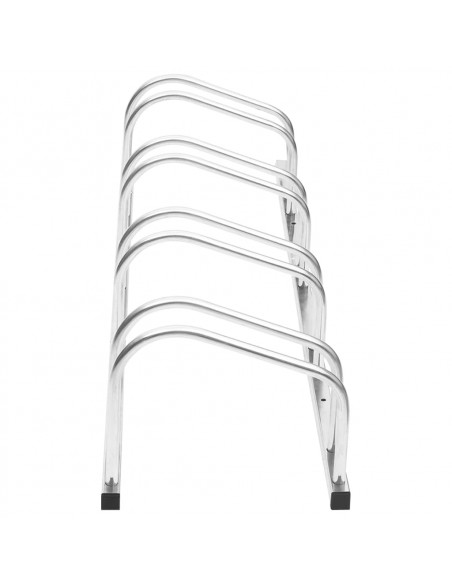 Portabici per 4 Biciclette Acciaio Zincato