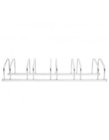 Portabici per 5 Biciclette Acciaio Zincato