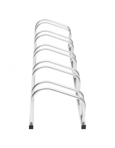 Portabici per 5 Biciclette Acciaio Zincato
