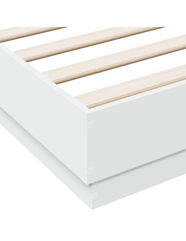 Giroletto con Luci LED Bianco 150x200 cm