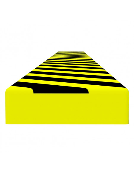 Protezione Angoli Giallo e Nero 6x2x101,5 cm in PU