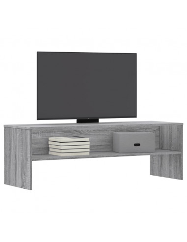 Mobile Porta TV Grigio Sonoma 120x40x40 cm in Legno Multistrato