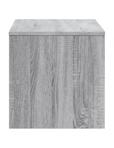 Mobile Porta TV Grigio Sonoma 120x40x40 cm in Legno Multistrato