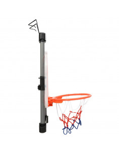Set da Basket per Porta Regolabile per Bambini 120 cm 2