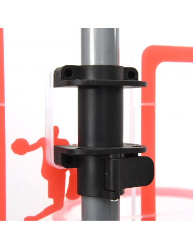 Set da Basket per Porta Regolabile per Bambini 120 cm