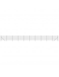 Recinzione Metallica Antracite 2,2x25 m in Acciaio Zincato 2