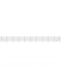Recinzione Metallica Antracite 1,8x25 m in Acciaio Zincato 2