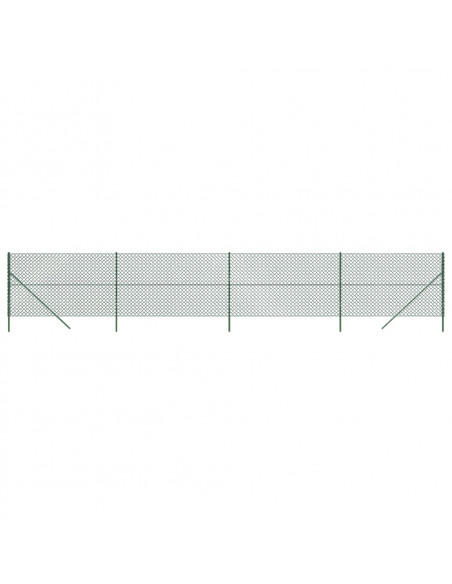 Recinzione a Rete Verde 2,2x10 m