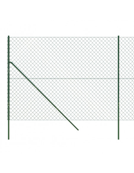 Recinzione a Rete Verde 2,2x10 m