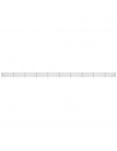 Recinzione a Rete con Picchetti Ancoraggio Antracite 1x25 m 2