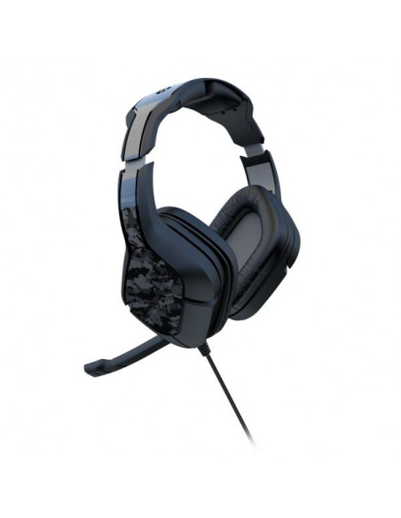 Gioteck HC2 Cuffia Padiglione auricolare Connettore 3.5 mm Nero, Grigio