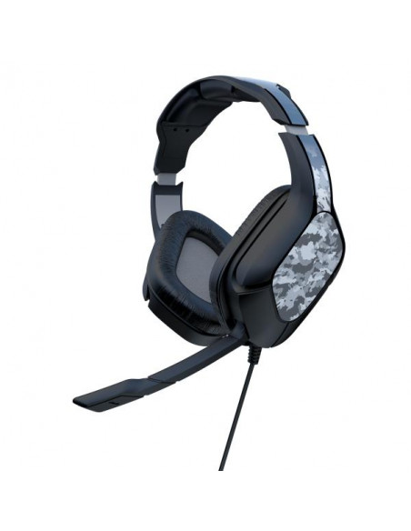 Gioteck HC2 Cuffia Padiglione auricolare Connettore 3.5 mm Nero, Grigio