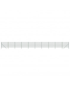 Recinzione Metallica Verde 2x25 m in Acciaio Zincato 2