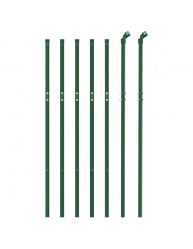 Recinzione a Rete Verde 0,8x10 m