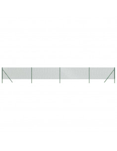 Recinzione a Rete Verde 1,1x10 m 2