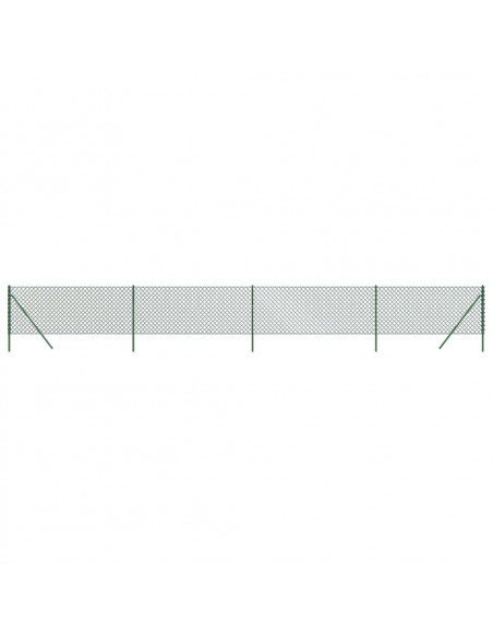 Recinzione a Rete Verde 1,1x10 m