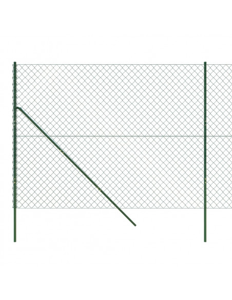 Recinzione a Rete Verde 1,4x10 m