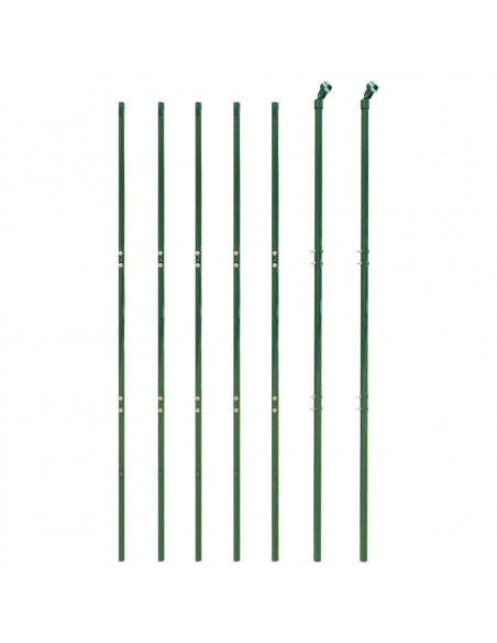 Recinzione a Rete Verde 1,6x10 m