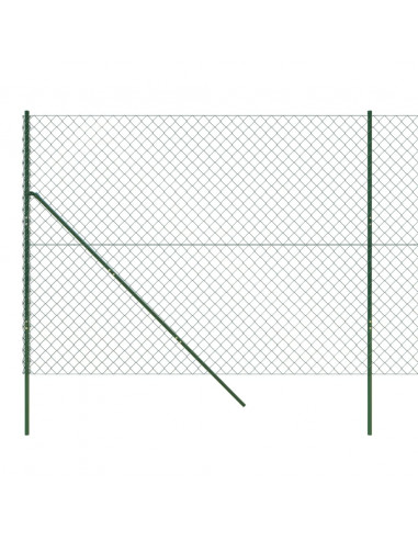 Recinzione a Rete Verde 1,6x10 m