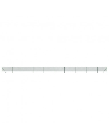 Recinzione a Rete Verde 0,8x25 m