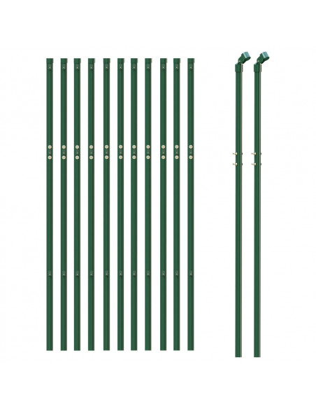 Recinzione a Rete Verde 0,8x25 m