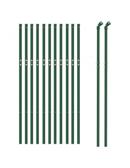 Recinzione a Rete Verde 1,1x25 m