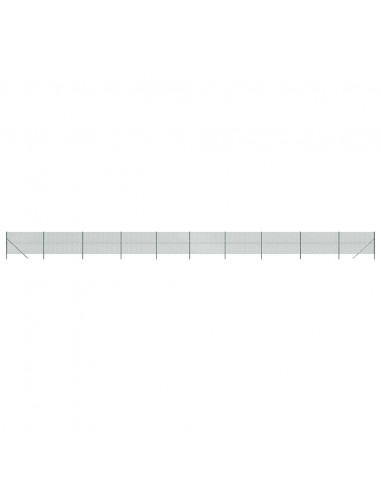 Recinzione a Rete Verde 1,4x25 m