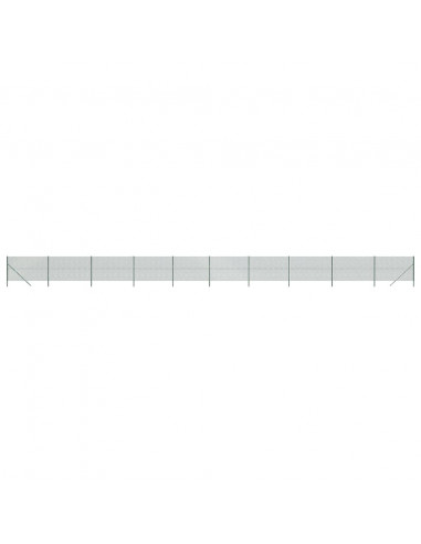 Recinzione a Rete Verde 1,6x25 m