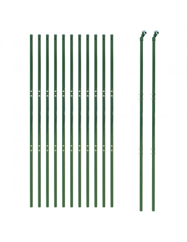 Recinzione a Rete Verde 1,6x25 m