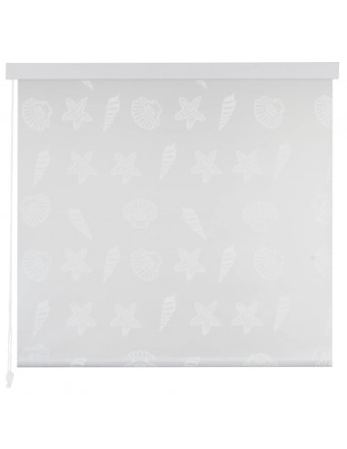 Tenda a Rullo per Doccia 140x240 cm Stella Marina