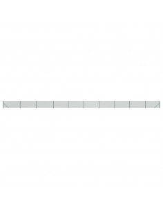 Recinzione a Rete con Flangia Verde 0,8x25 m 2