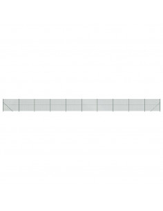 Recinzione a Rete con Flangia Verde 1,4x25 m 2