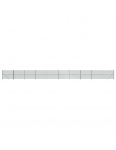 Recinzione a Rete con Flangia Verde 1,6x25 m 2