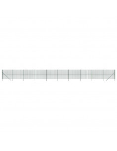 Recinzione Metallica Verde 2x25 m in Acciaio Zincato 2