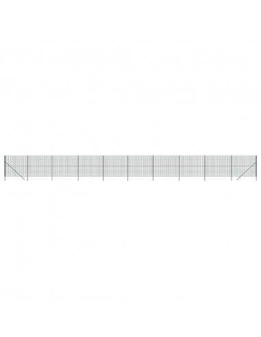 Recinzione Metallica Verde 2x25 m in Acciaio Zincato