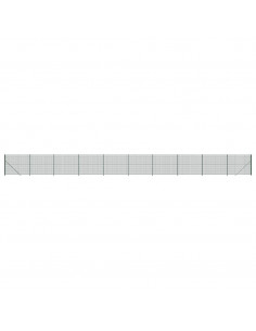 Recinzione Metallica con Flangia Verde 1,6x25 m 2