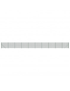Recinzione Metallica con Flangia Verde 1,4x25 m 2