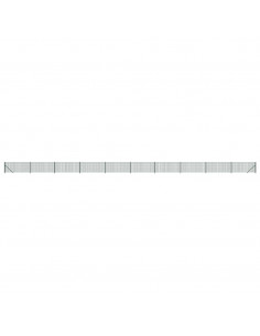 Recinzione Metallica con Flangia Verde 1,1x25 m 2