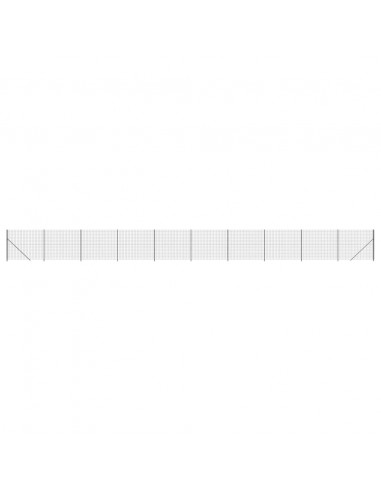 Recinzione Metallica con Flangia Antracite 2,2x25 m