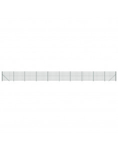 Recinzione Metallica con Flangia Verde 2,2x25 m 2