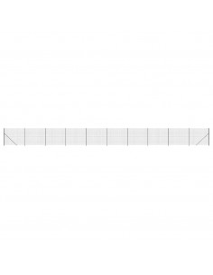 Recinzione Metallica con Flangia Antracite 1,8x25 m 2