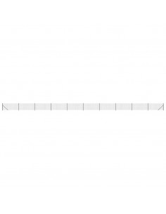 Recinzione Metallica con Flangia Antracite 0,8x25 m 2
