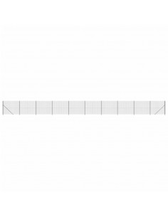 Recinzione Metallica con Flangia Antracite 2,2x25 m 2