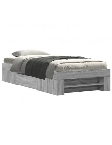 Giroletto Grigio Sonoma 90x200 cm in Legno Multistrato