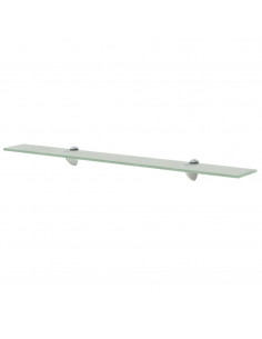 Mensola Galleggiante in Vetro 80x10 cm 8 mm 2