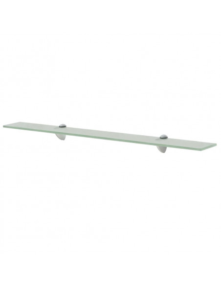 Mensola Galleggiante in Vetro 80x10 cm 8 mm