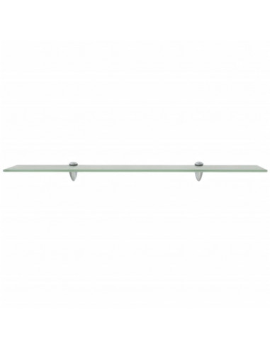 Mensola Galleggiante in Vetro 80x10 cm 8 mm