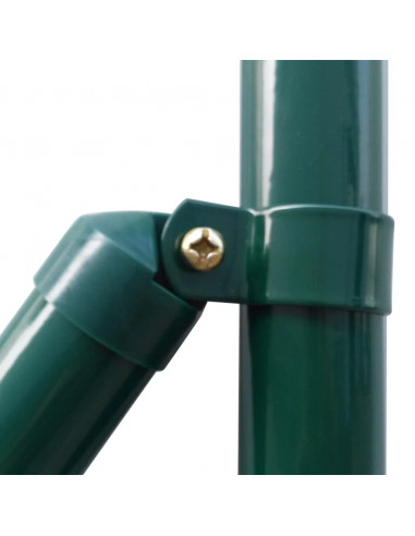 Recinzione Euro in Acciaio 25x1 m Verde