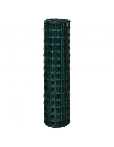 Recinzione Europea in Acciaio 10 x 1,5 m Verde