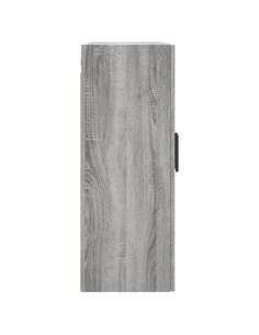 Mobili a Parete 2 pz Grigio Sonoma 69,5x34x90 cm 2